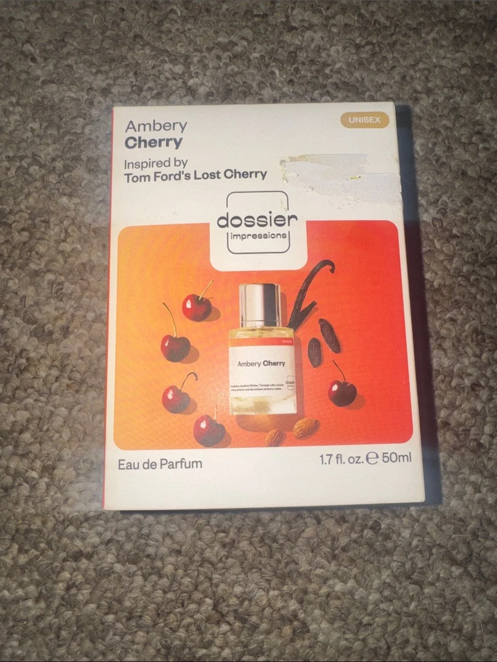 Dossier Ambery Cherry Fragrance - inspired by Tom Ford’s Lost Cherry